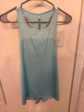 Light Blue Racerback Athletic Tank